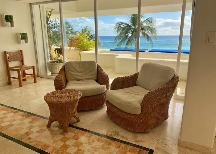 4br Front Chac-hal-al Apartment Puerto Aventuras