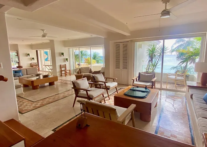 4br Front Chac-hal-al Apartment Puerto Aventuras